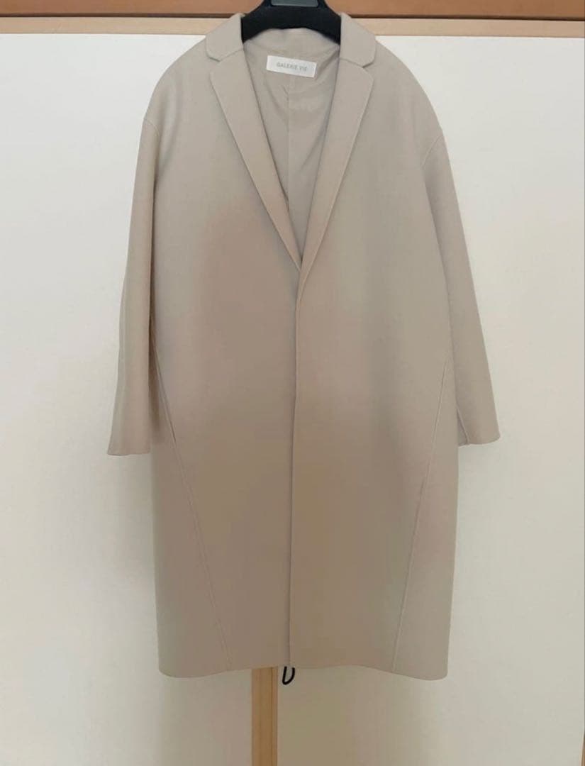 GALERIE VIE ライトメルトン チェスターコート