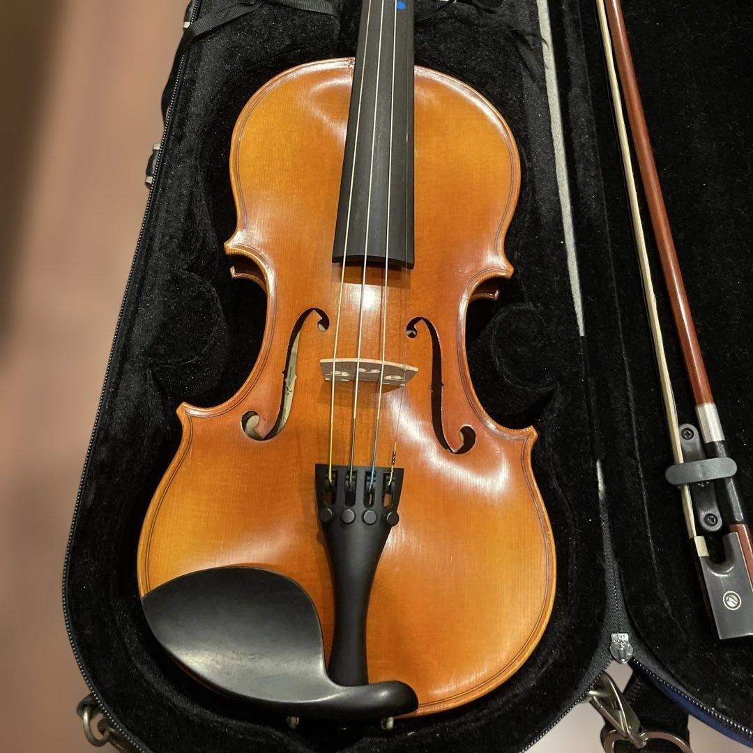 バイオリン 本体 フレット付き 茶色