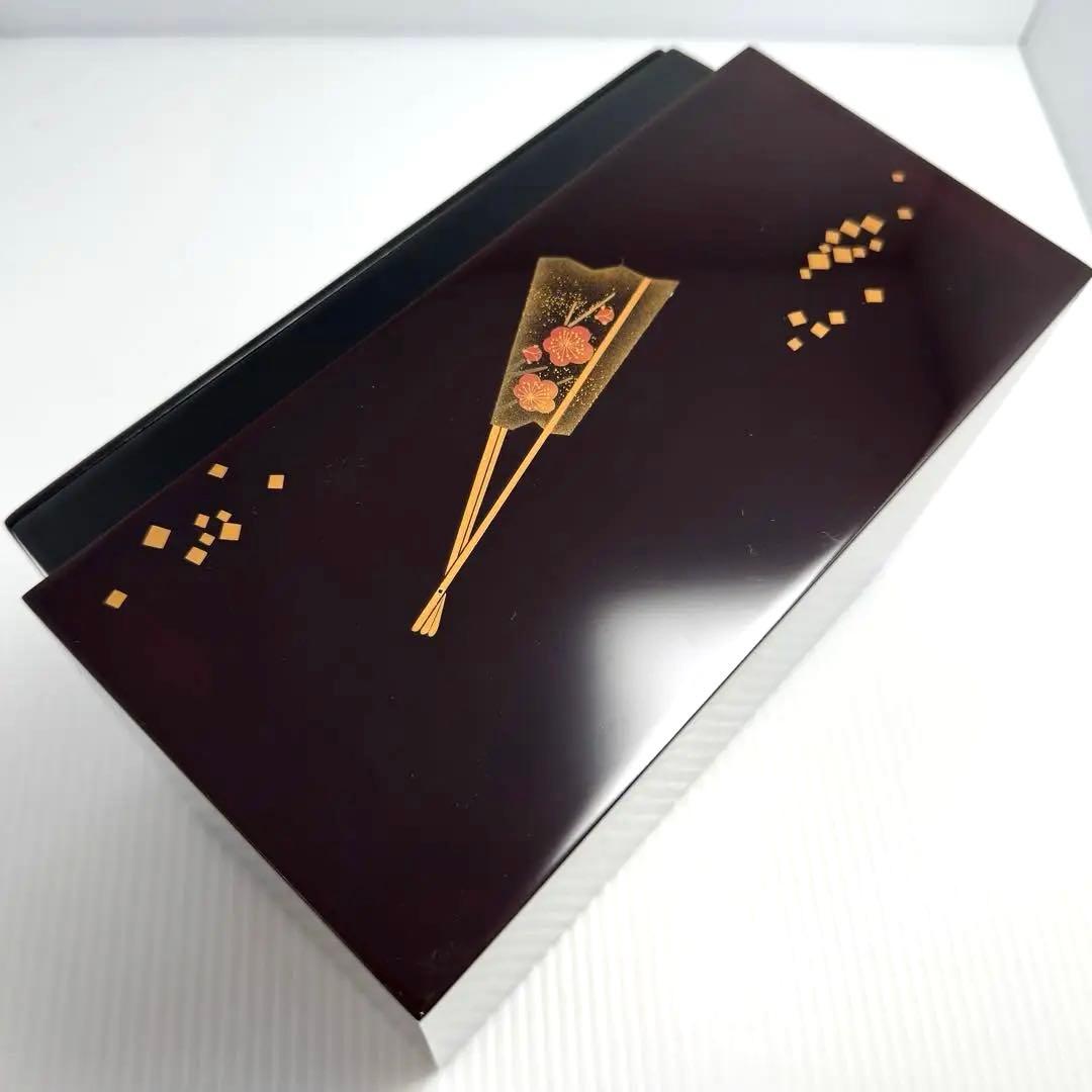 新品 輪島塗 蒔絵 茶箱 棗 香合 筒共箱 セット 漆器 漆 輪島漆器 和柄