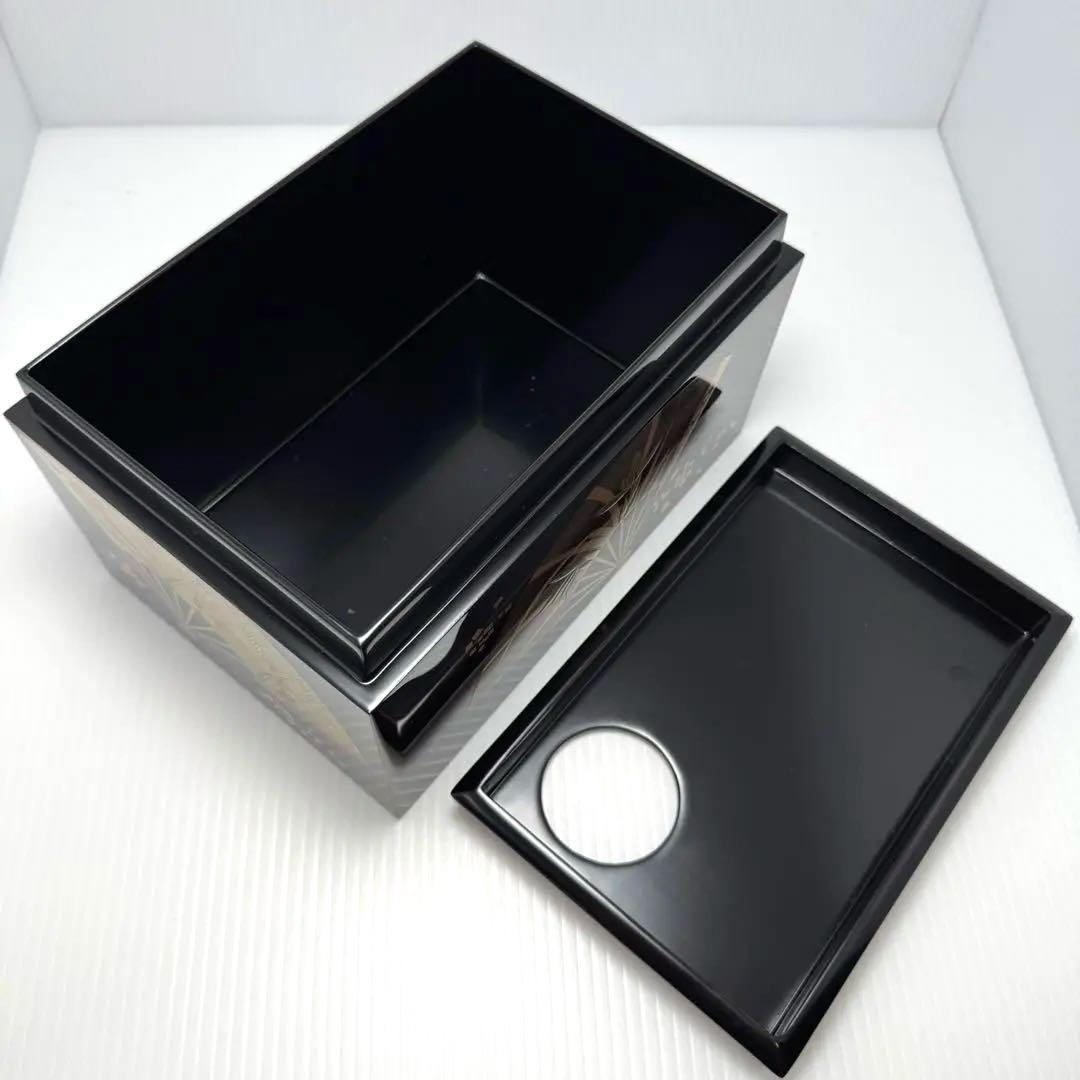 新品 輪島塗 蒔絵 茶箱 棗 香合 筒共箱 セット 漆器 漆 輪島漆器 和柄