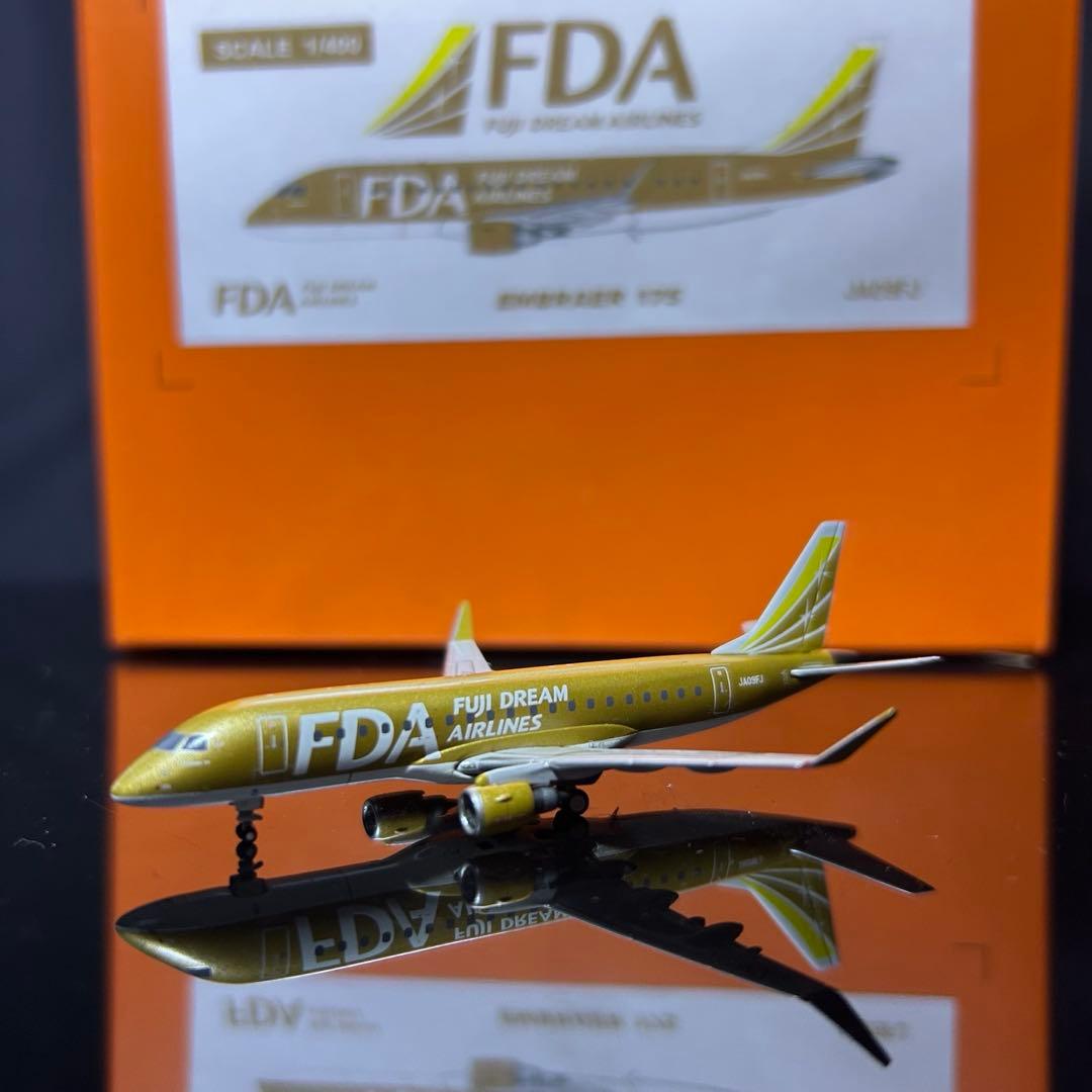 Jcwings FDA E175 JA09FJ ゴールド 1/400