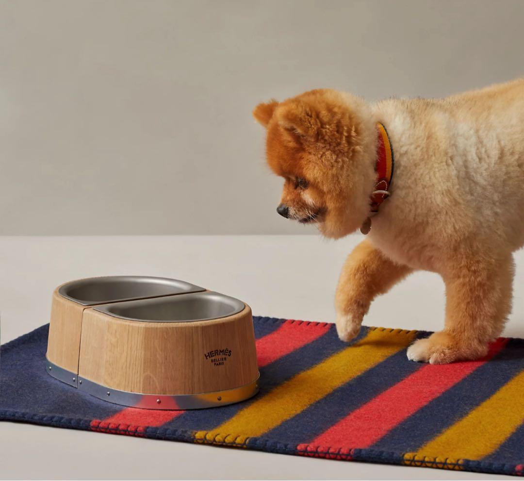 HERMES 犬用ボウル PM 新品未使用