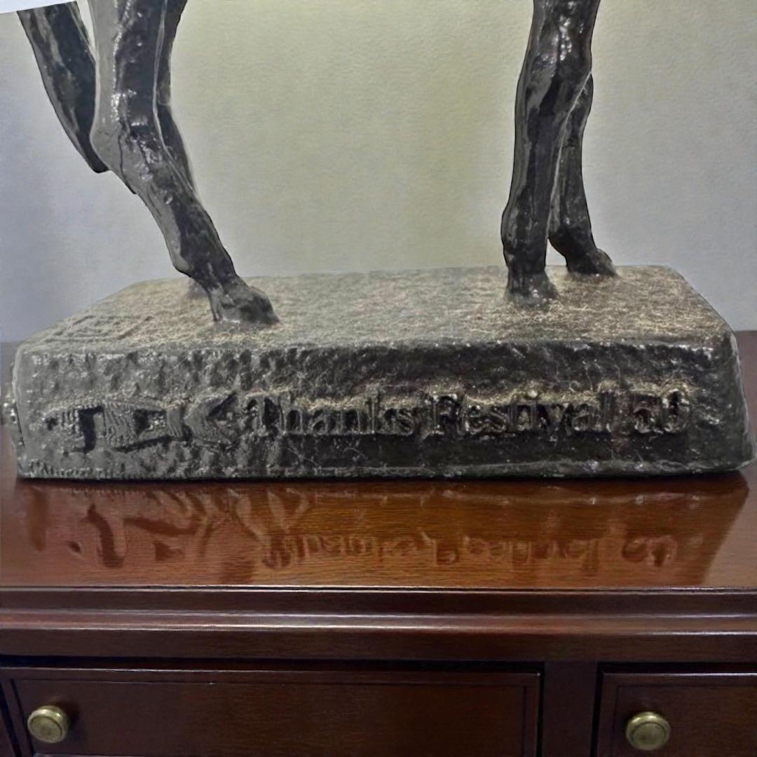 TCK東京シティ大井競馬場【ハイセイコー】馬像完成記念 田畑功 午年 干支飾り