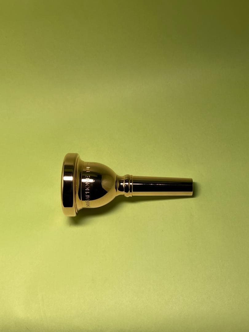 MIRAPHONEミラフォン　チューバマウスピース　TU１９　ピンクゴールド