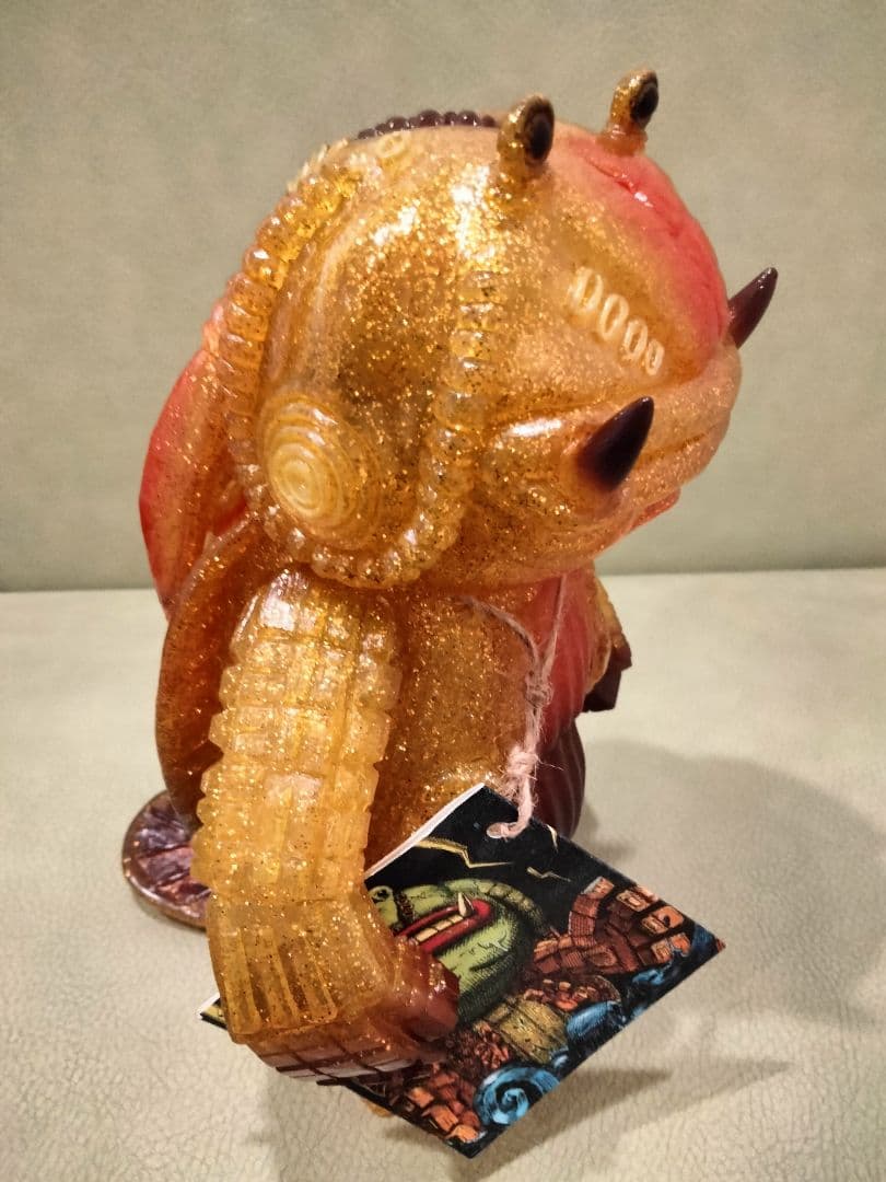 ソフビ　monstock フロッゲン　ラメ入　杉山実　ブルマァク　　安楽安作