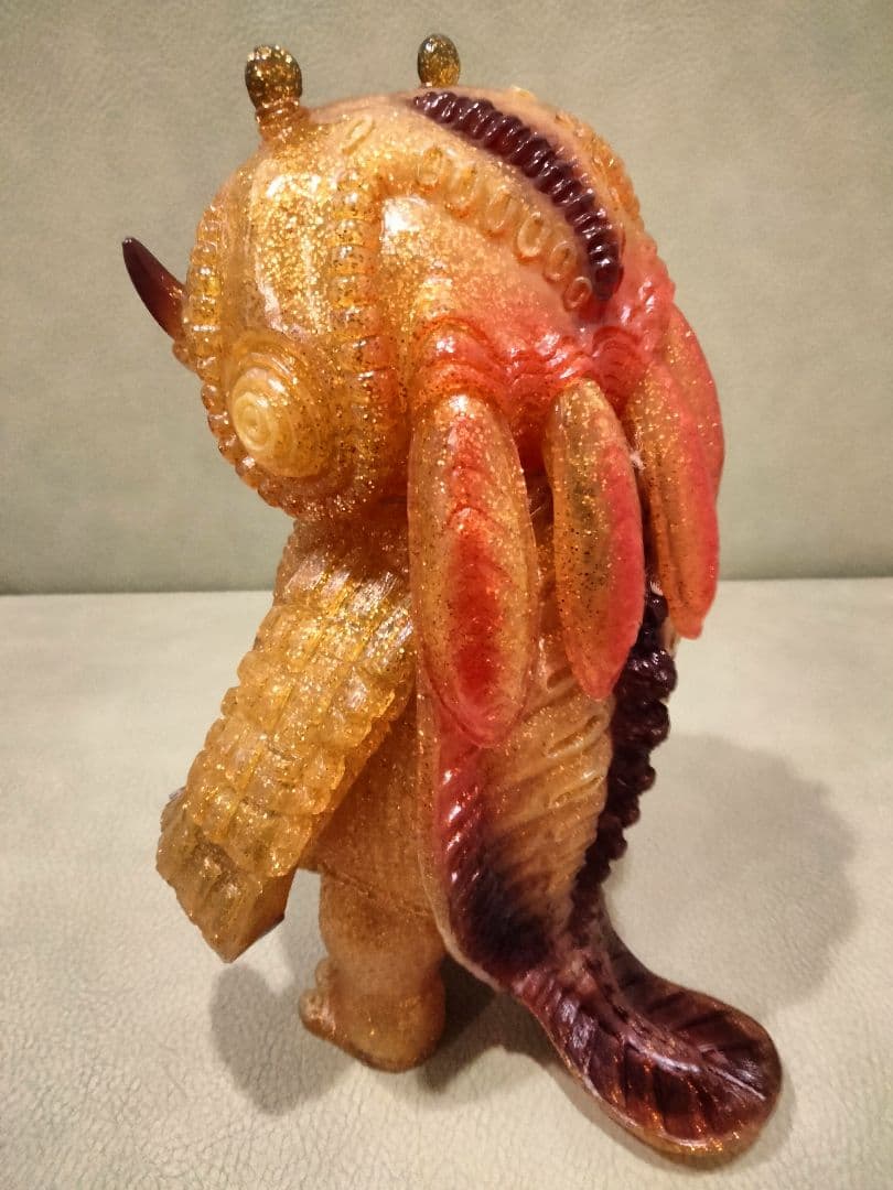 ソフビ　monstock フロッゲン　ラメ入　杉山実　ブルマァク　　安楽安作