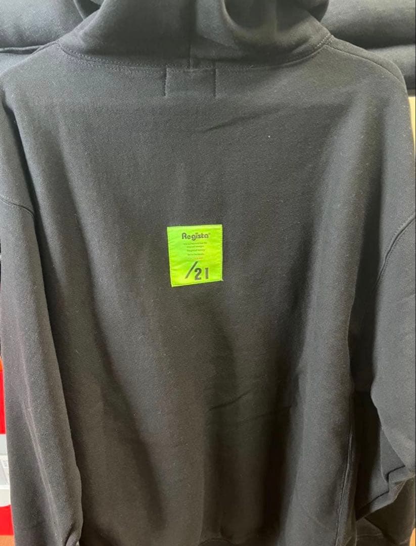 13 8egreeday rezistaダブルジップパーカー フーディー