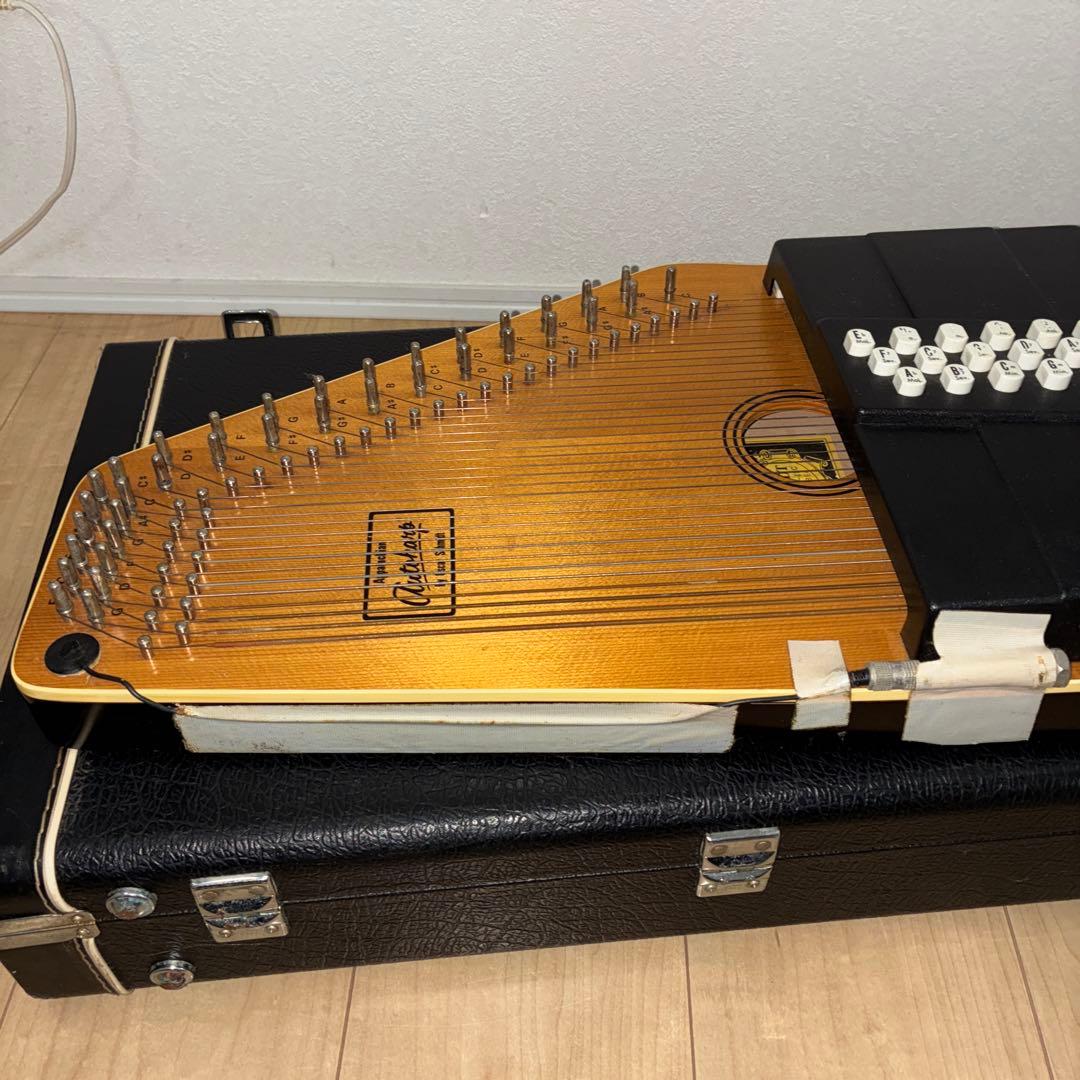 ピックアップ搭載！　希少　オートハープ　オスカーシュミット　ヴィンテージ
