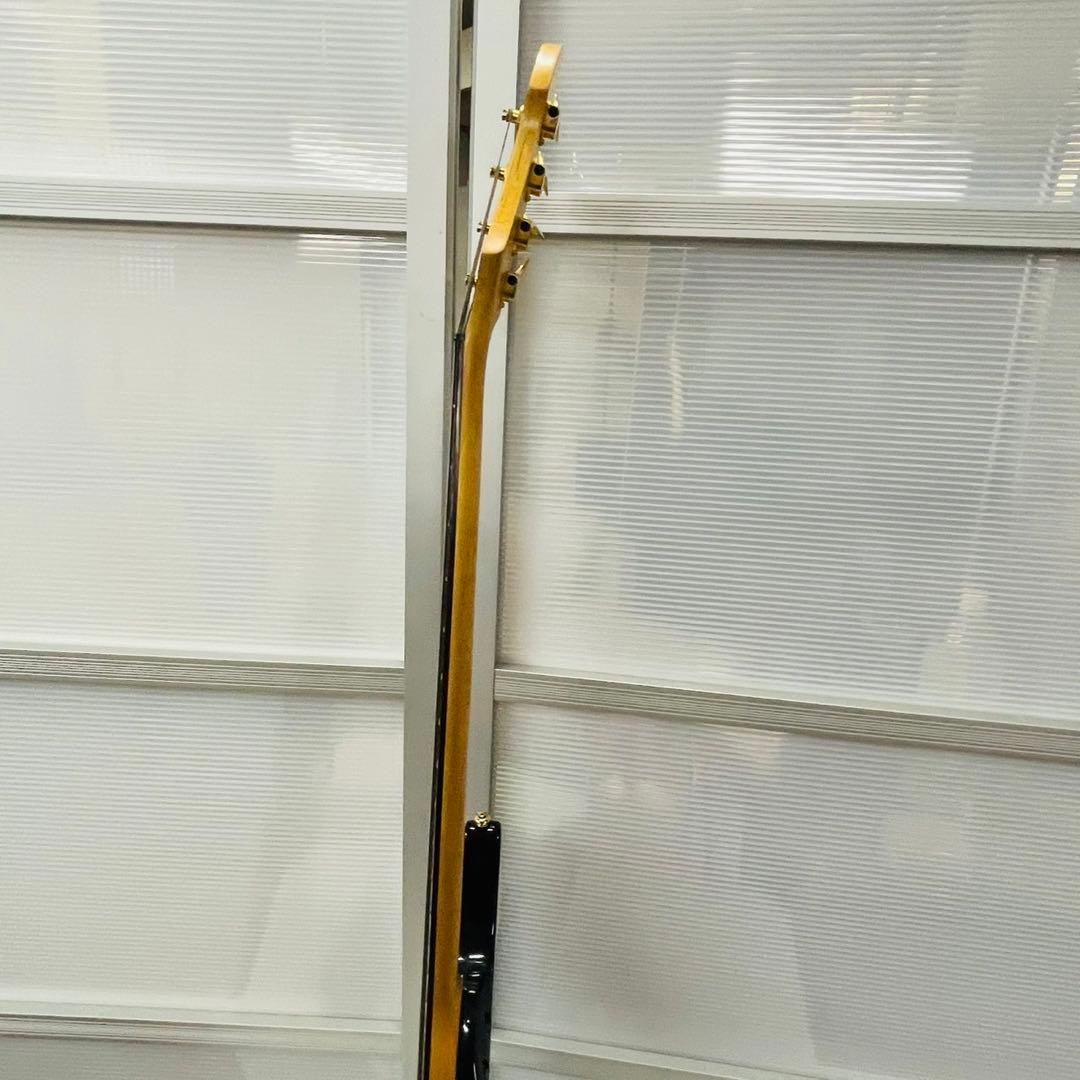 アリアプロ2 エレキベース 4弦 ブラック/レッドグラデーション