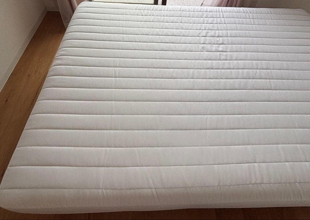 無印良品　脚付マットレス　ポケットコイル　ダブル　送料込　美品