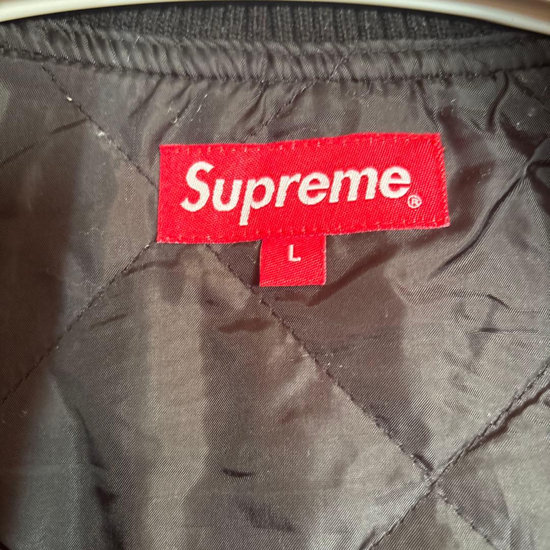 Supreme チェック柄 ジップアップジャケット