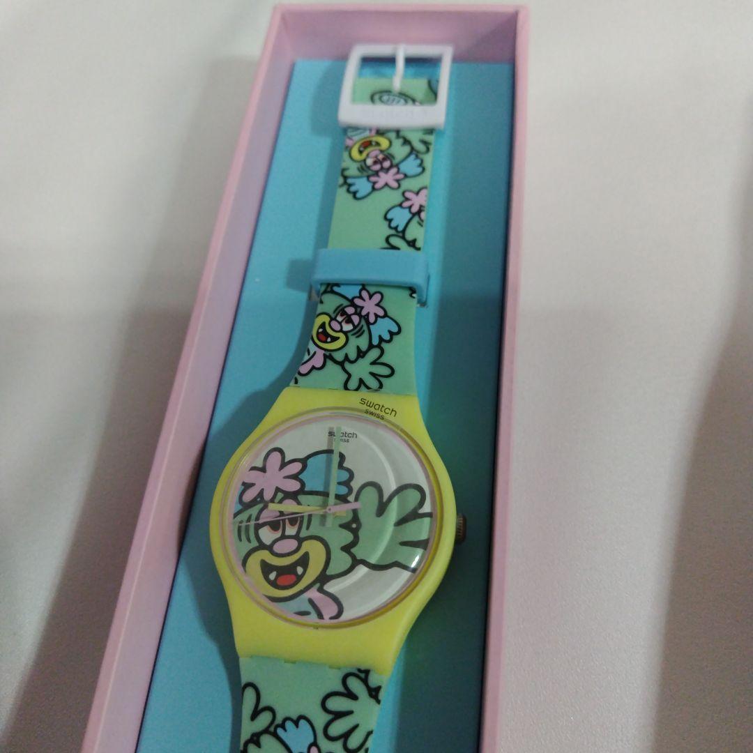 【新品未使用】Swatch x VERDY コラボ腕時計