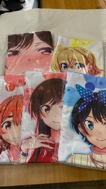 彼女、お借りします　大判バスタオル　5枚セット