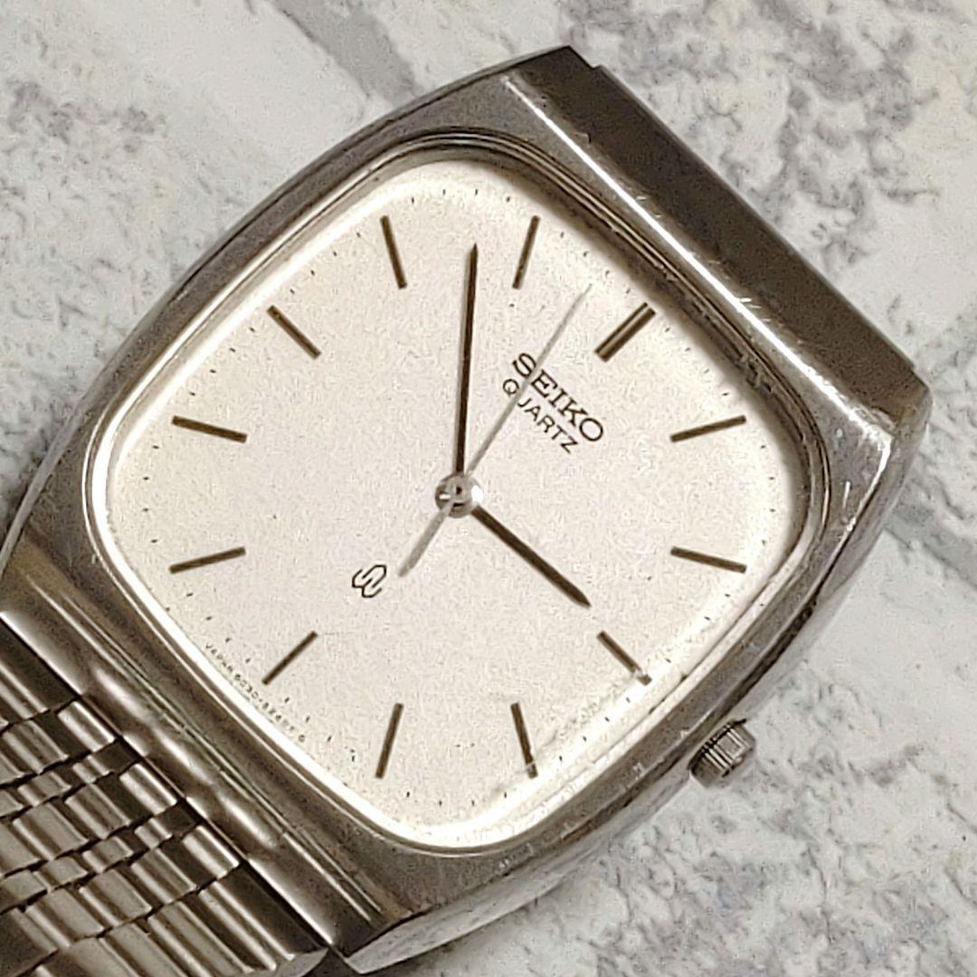 ヴィンテージ　男女兼用 セイコー　シャリオ　クォーツ腕時計　シルバー　稼働品