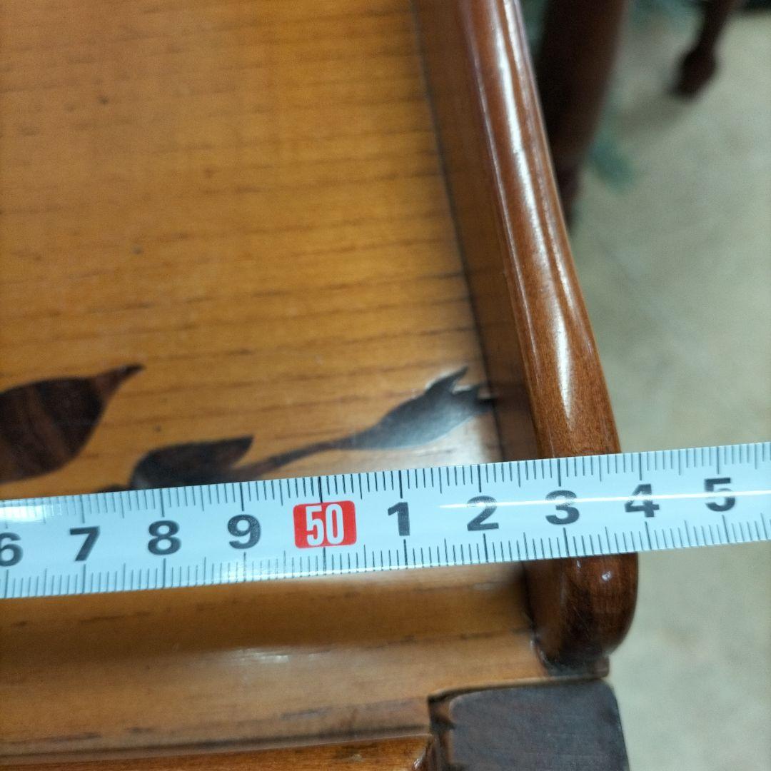 Medea ITALY　大塚家具　高級家具　トレイテーブル木製折りたたみテーブル