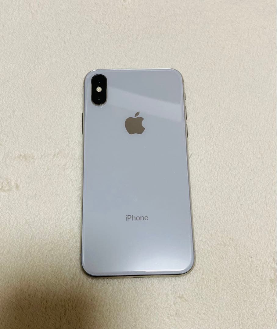 Apple iPhone X シルバー 本体64GB