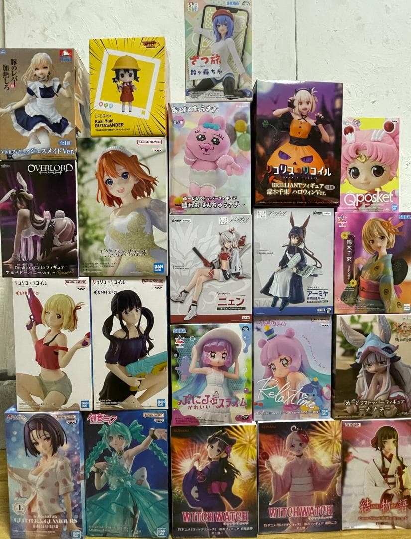 未開封/被りなし 美少女系　可愛い プライズ フィギュア 21点セット