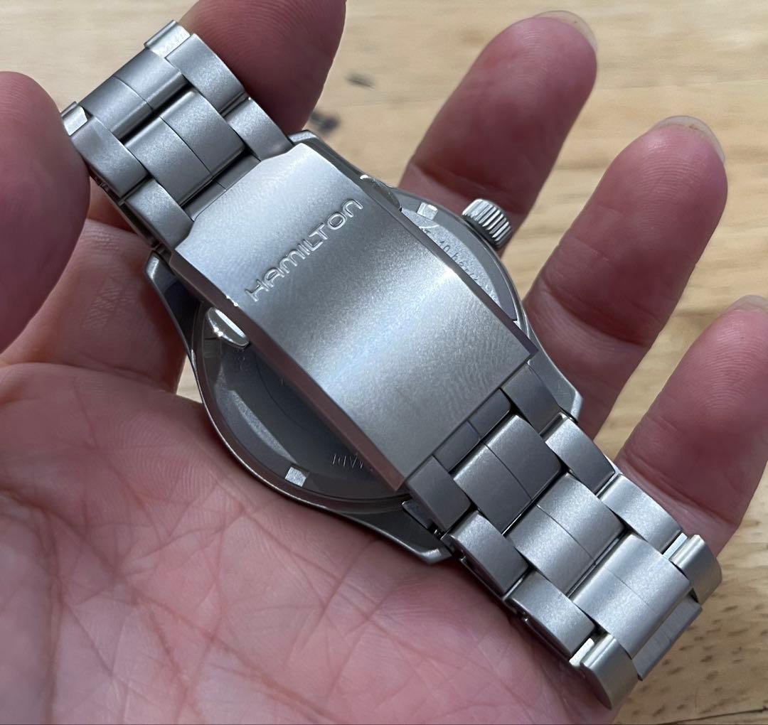 【廃盤レア・秀品】HAMILTON カーキフィールド H68201143