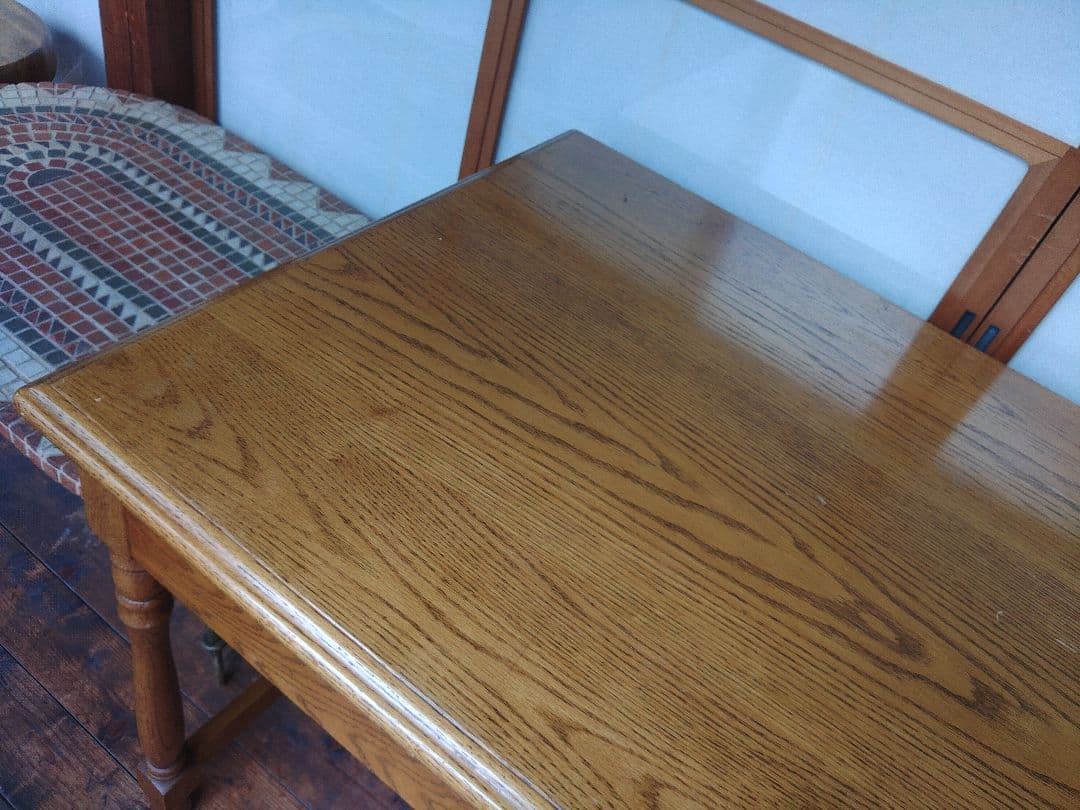 希少　浜本工芸　文机　デスク　テーブル　学習机　アンティーク