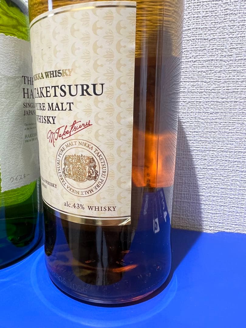 サントリー白州NV、竹鶴飲み比べセット　2本1セット