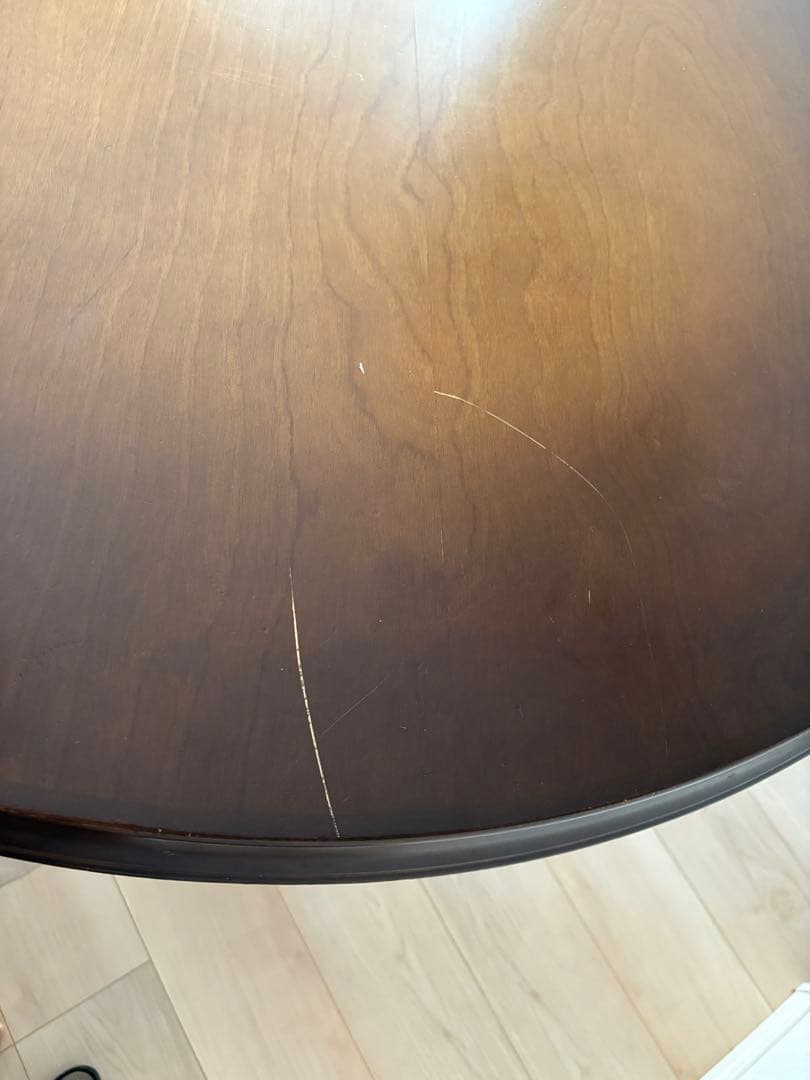 ※edamame 飛騨産業　キツツキ　ラウンドダイニングテーブル