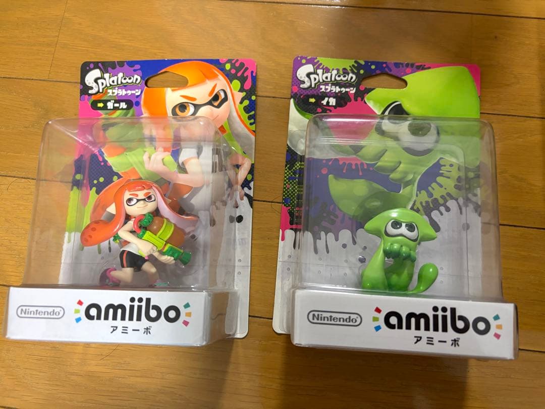 Splatoon figma 400 & amiibo 計3体セット