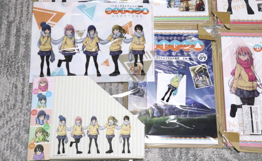 ゆるキャン△　月刊グッズコレクションアニメ 全7種 新品 FuRyu フリュー