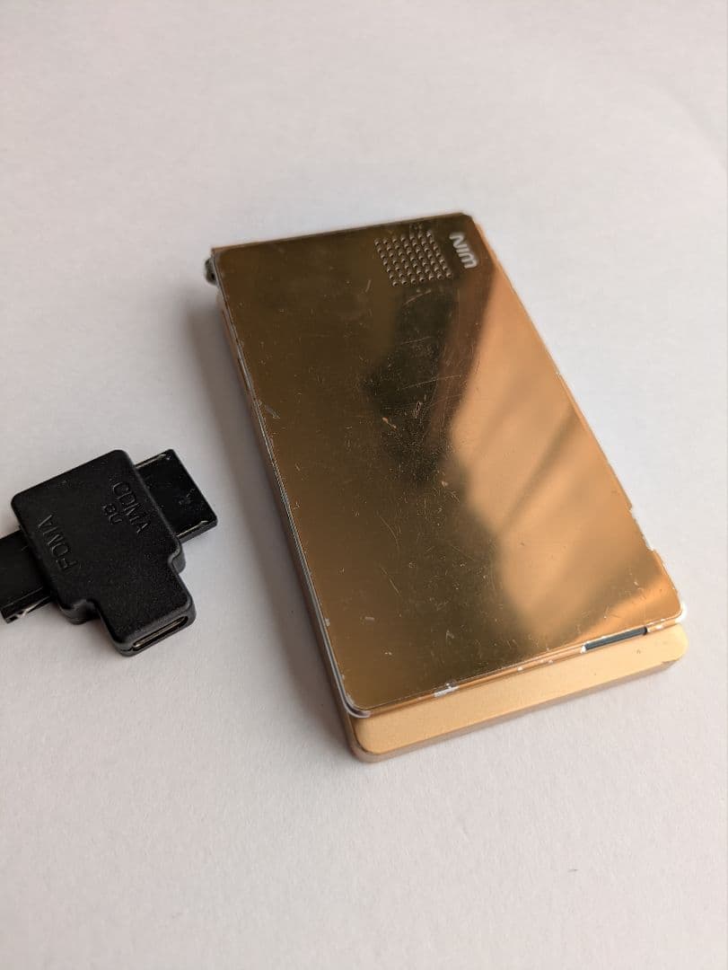 お年玉セール　呪術廻戦　五条悟　コスプレ　W55T 完動品　平成ガラケー