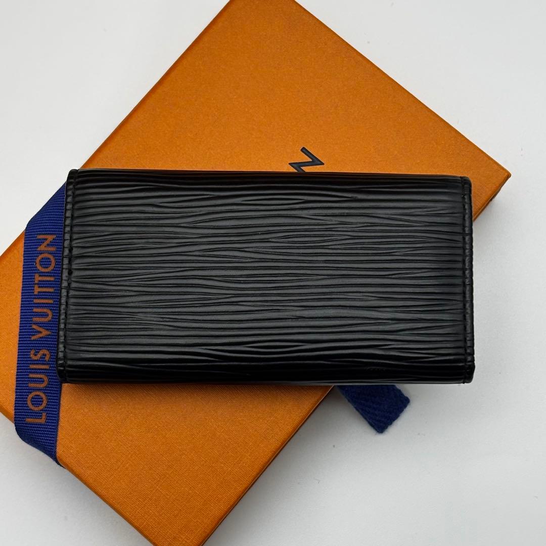 ✨美品✨ルイヴィトン エピ ミュルティクレ4 キーケース ブラック