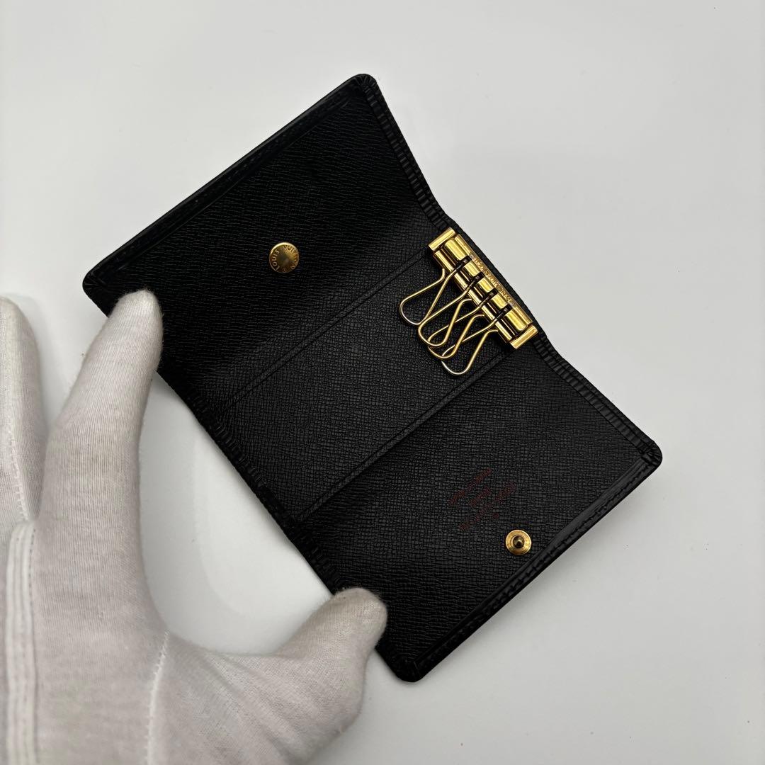 ✨美品✨ルイヴィトン エピ ミュルティクレ4 キーケース ブラック