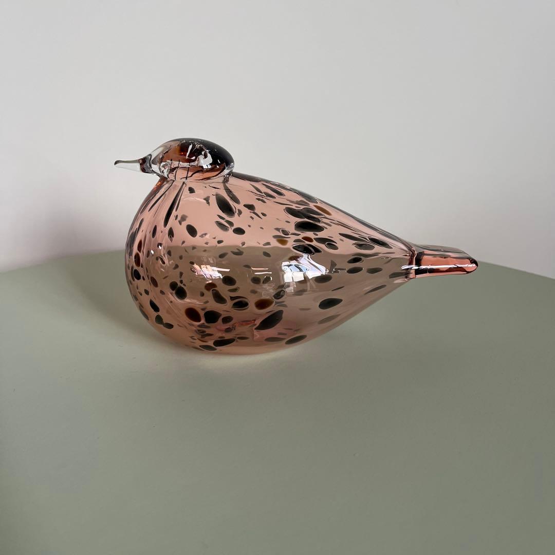 イッタラ　バード　マザー&ベビー　サーモンピンク　箱付き