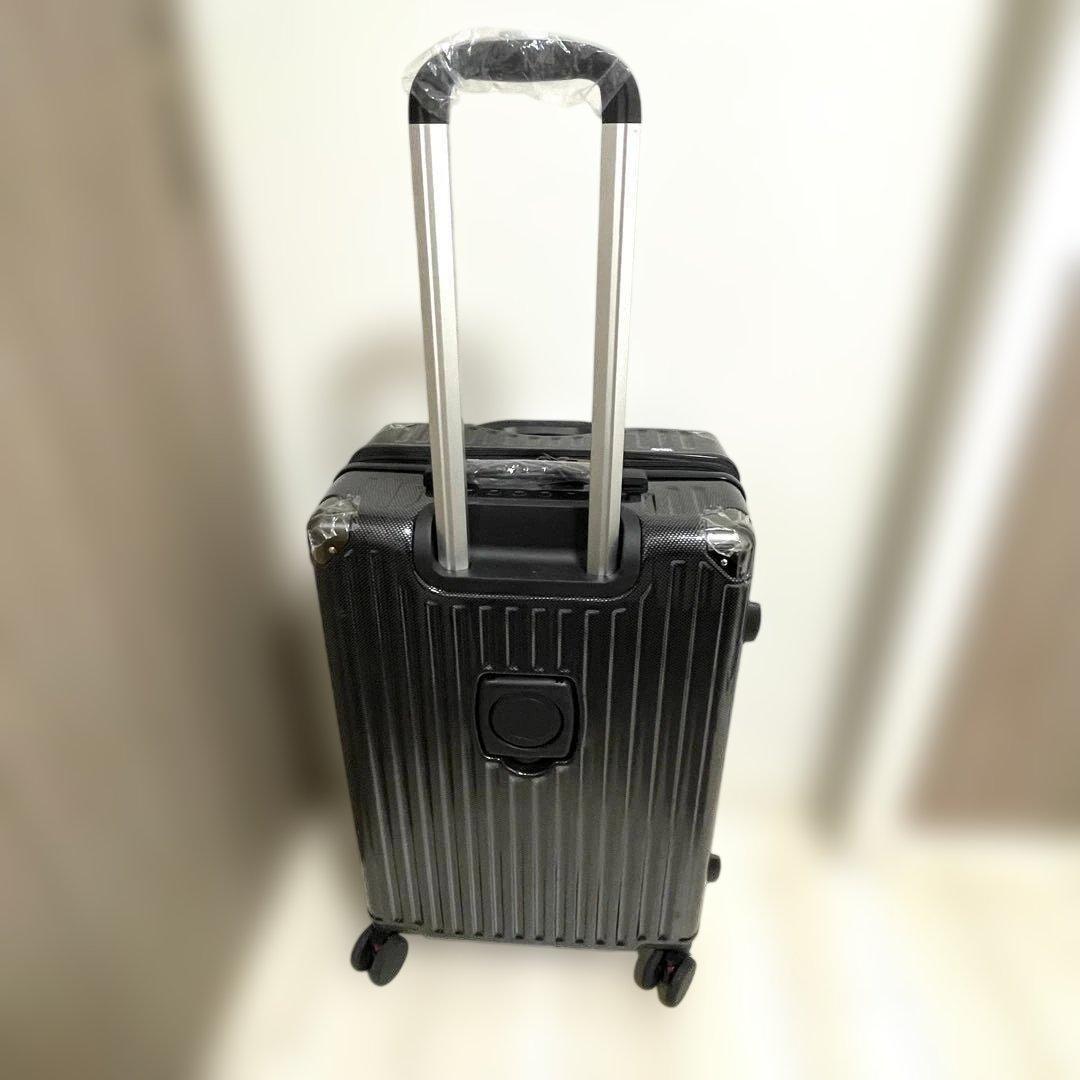 キャリーケース　24インチ　スーツケース　② ブラック　黒　四輪キャスター