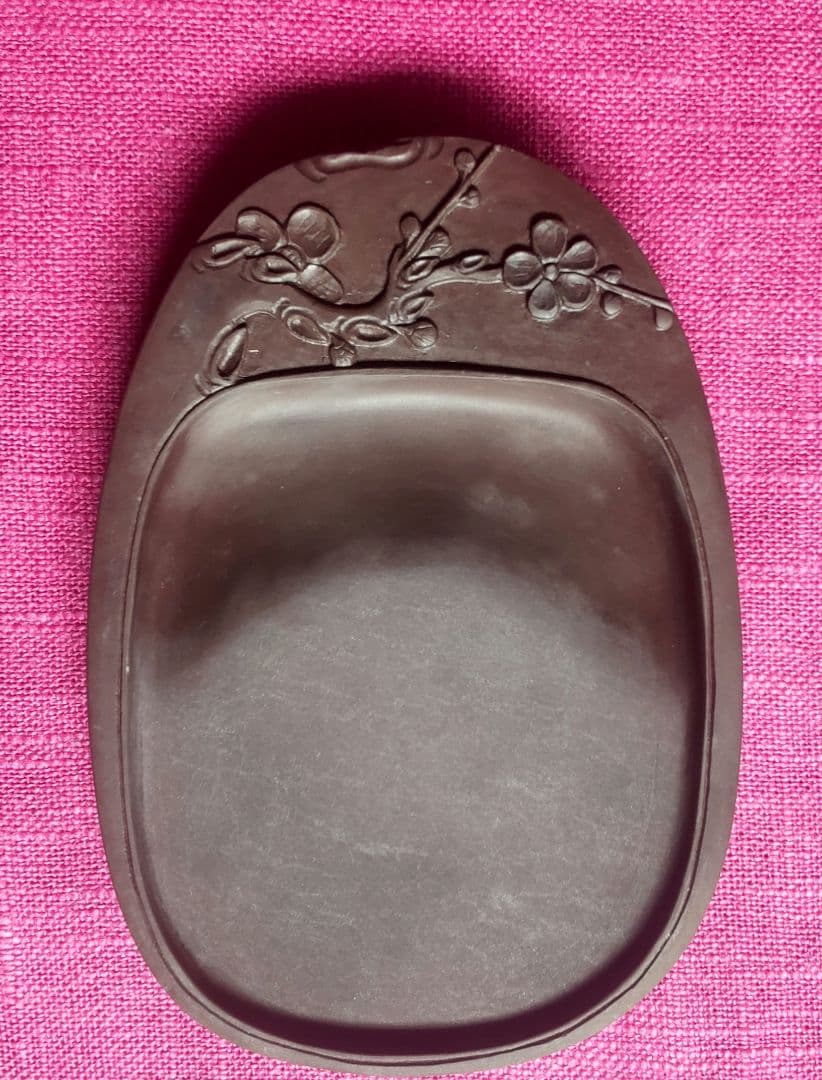 69*Z143*書道 硯 墨 端渓硯 梅 赤間硯 龍渓硯 骨董