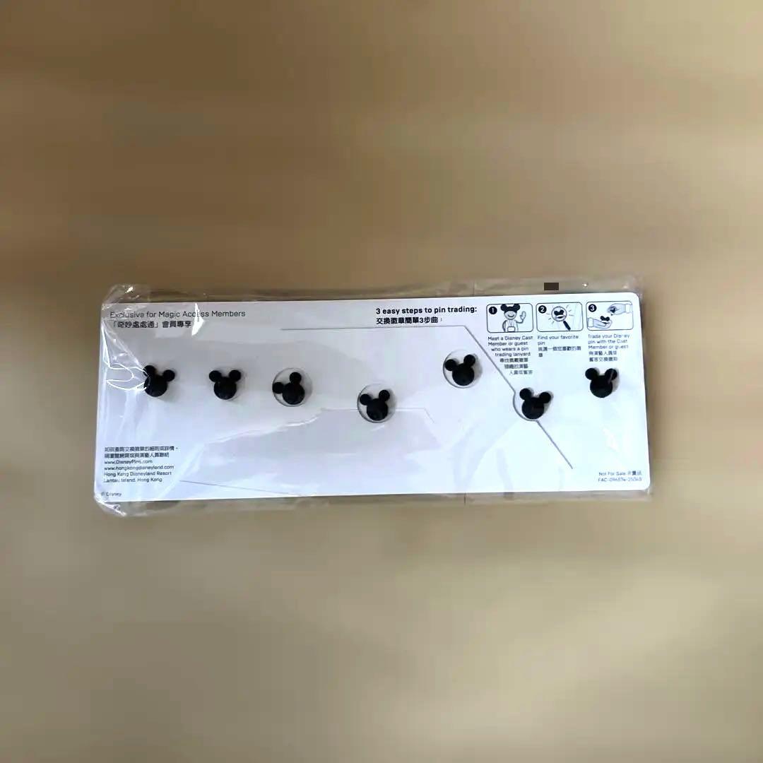 非売品　香港ディズニーランド　ダッフィーアンドフレンズピンバッジ 7個セット