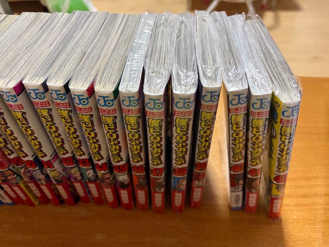 も*ぺ様 僕のヒーローアカデミア　全巻セット(36-41未開封シュリンク付き)