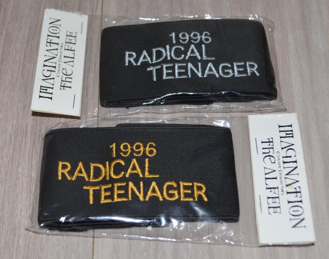 THE ALFEE 1996 RADICAL TEENAGERリストバンドセット