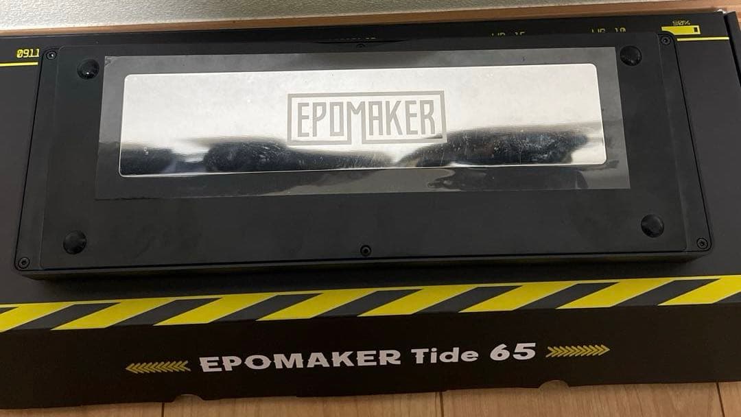 キーボード EPOMAKER Tide 65 Black Zebra switch ver