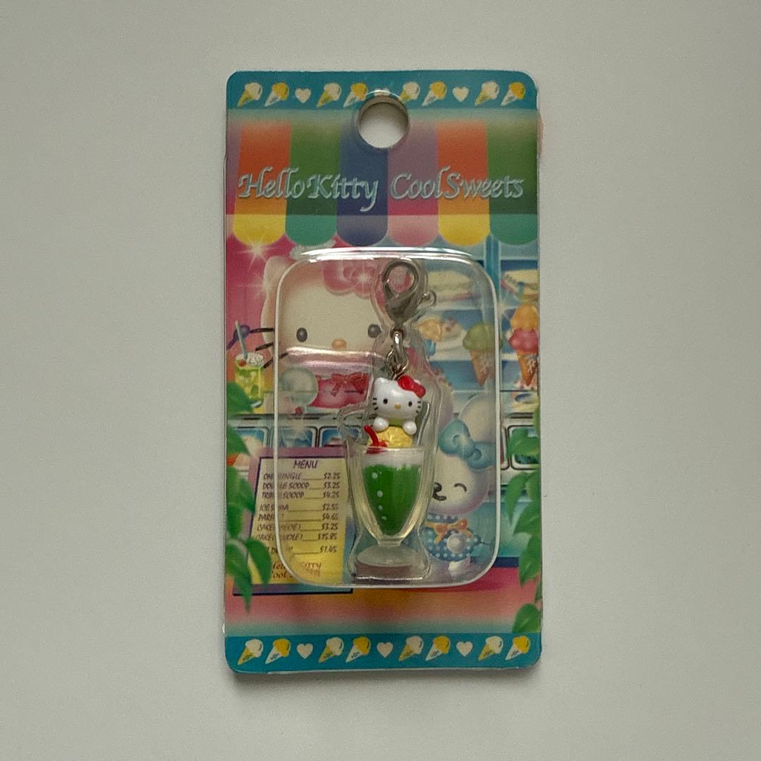 ハローキティ クリームソーダ ストラップ CoolSweets 限定