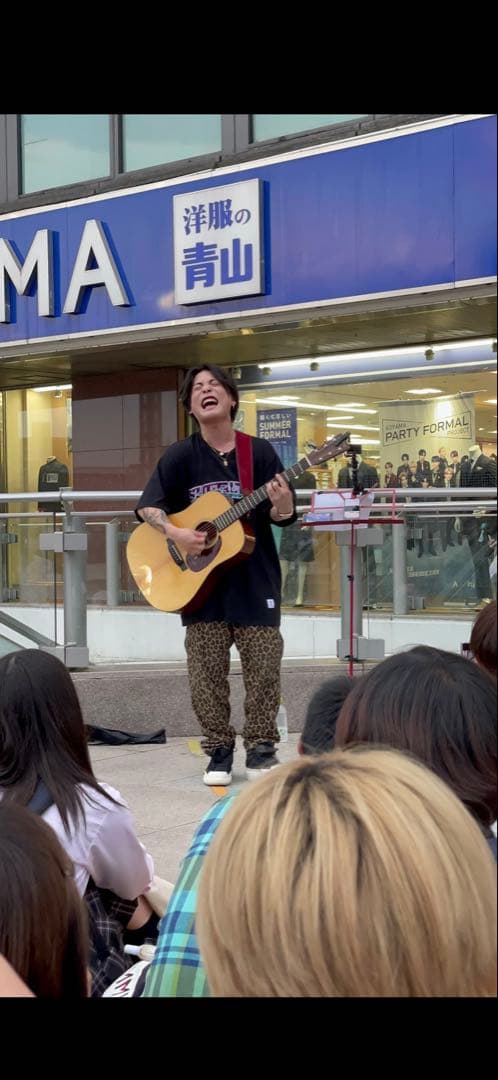 優里着用　レオパード柄カジュアルパンツ