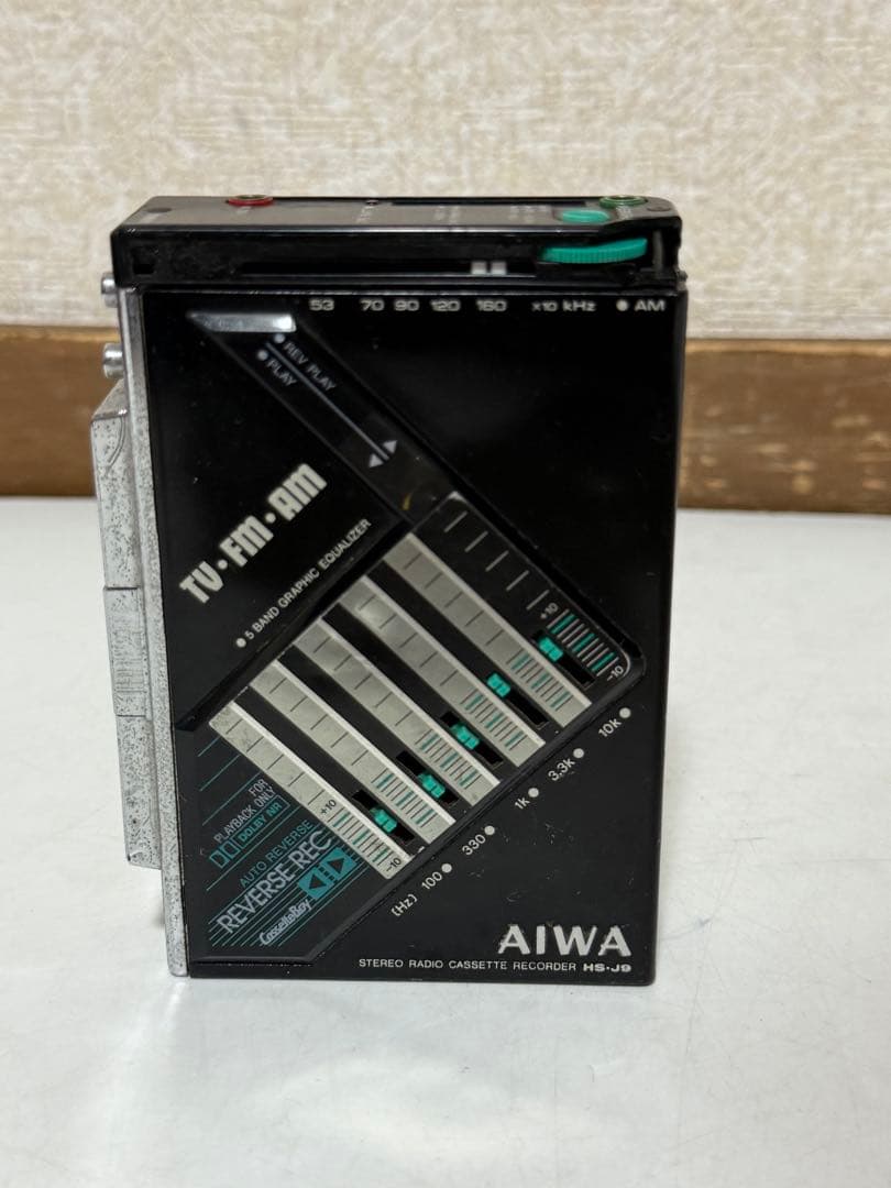ジャンク品 通電OK アイワ hs-j9 カセットボーイ