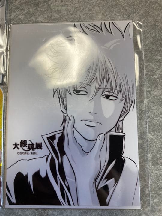 銀魂 坂田銀時 生ブロマイド 白夜叉コースター アクキー