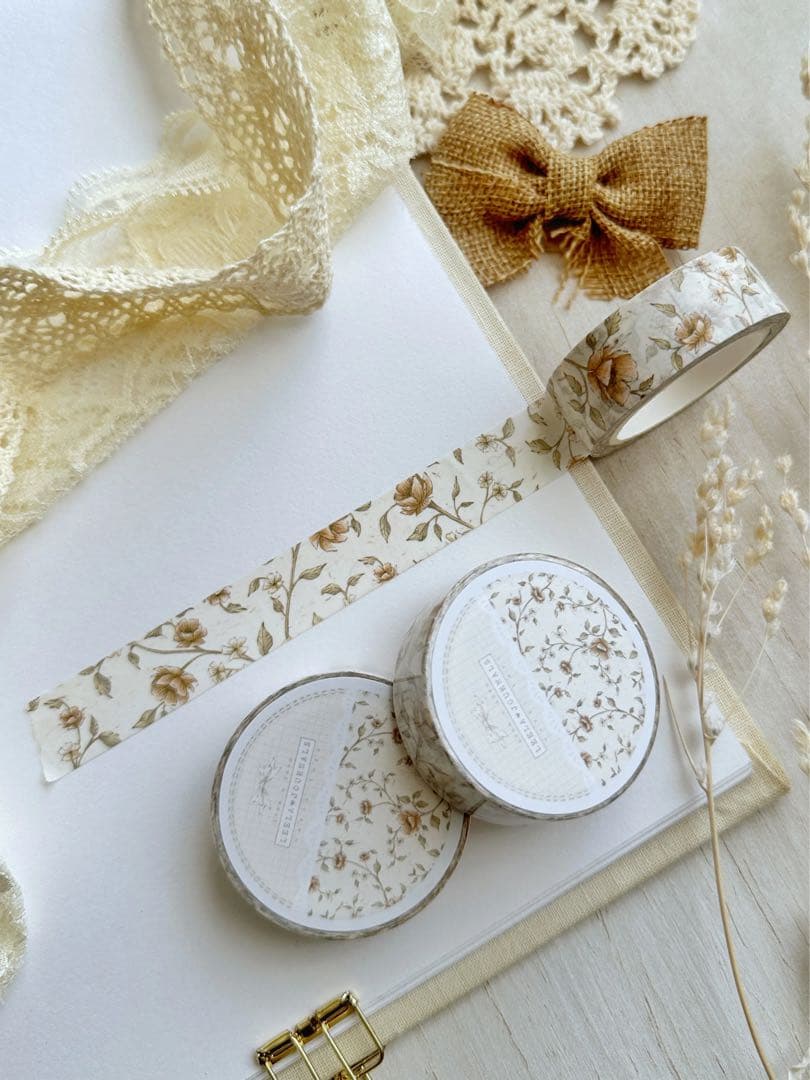 LEELA JOURNALS 海外マスキングテープ　マステ 【1664】