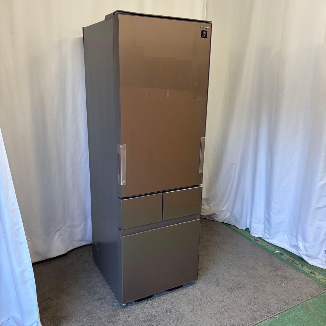 69　SHARP　冷蔵庫　400-500ℓ　両開き　中古　設置無料　安い‼️