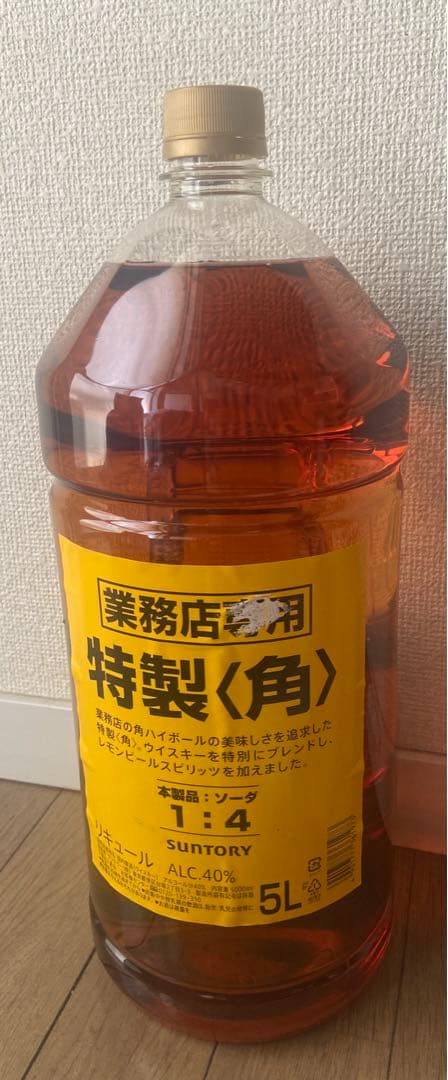 サントリー特製角ウイスキー 5L