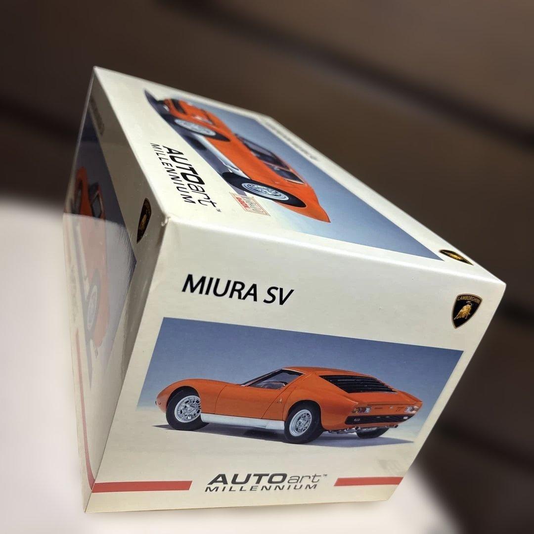 オートアート　ランボルギーニ ミウラ SV 1/18 新品　未使用　未開封