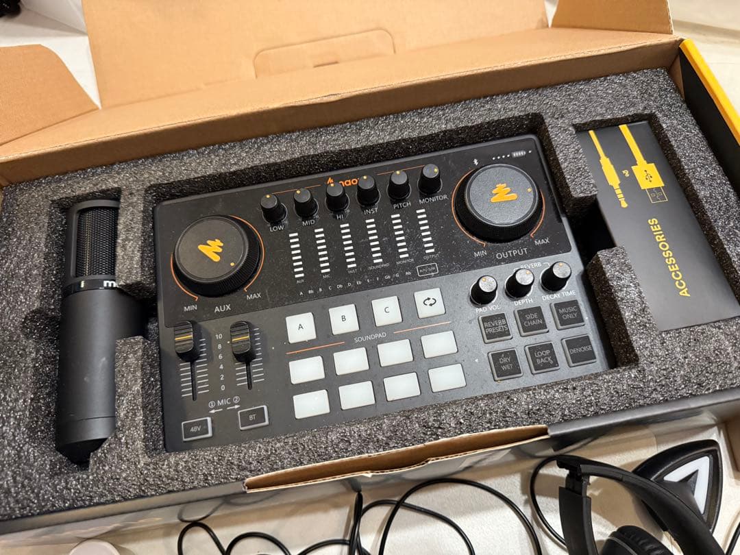 maonoCASTER 配信ミキサー＆機材セット