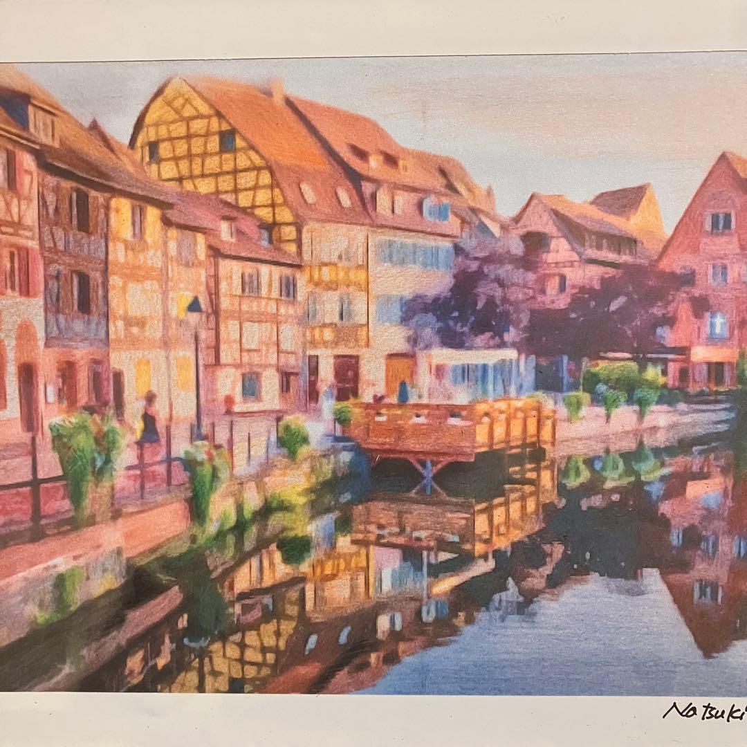 ジブリアート11魔女の宅急便より「GOT LAND」32.7㎝×24.0㎝額装品