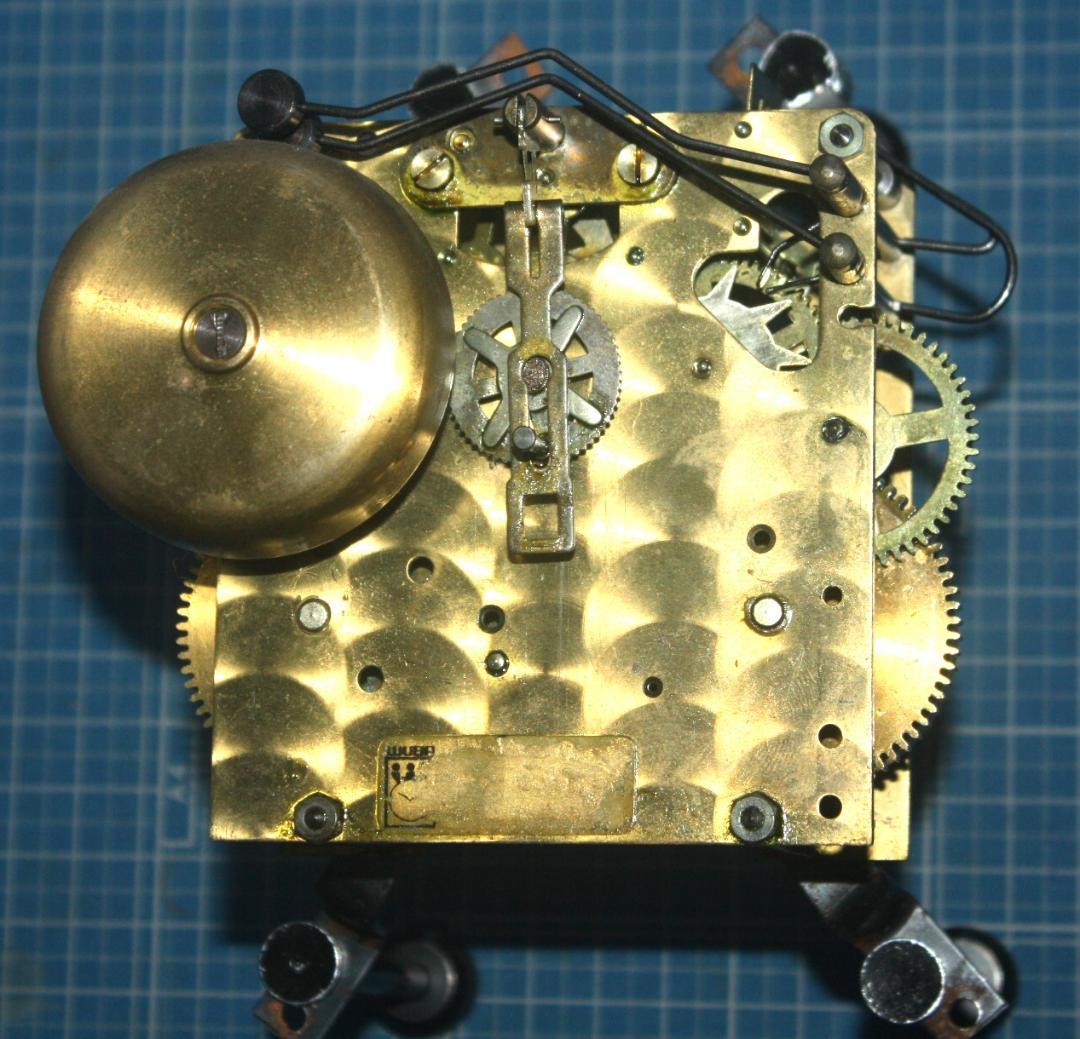 可動品 小型 WARMINK ワルミンク WUBA ウーバ 置時計 オランダ