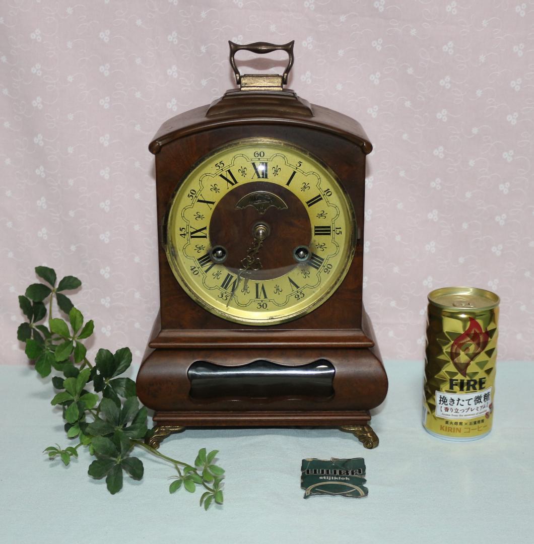 可動品 小型 WARMINK ワルミンク WUBA ウーバ 置時計 オランダ