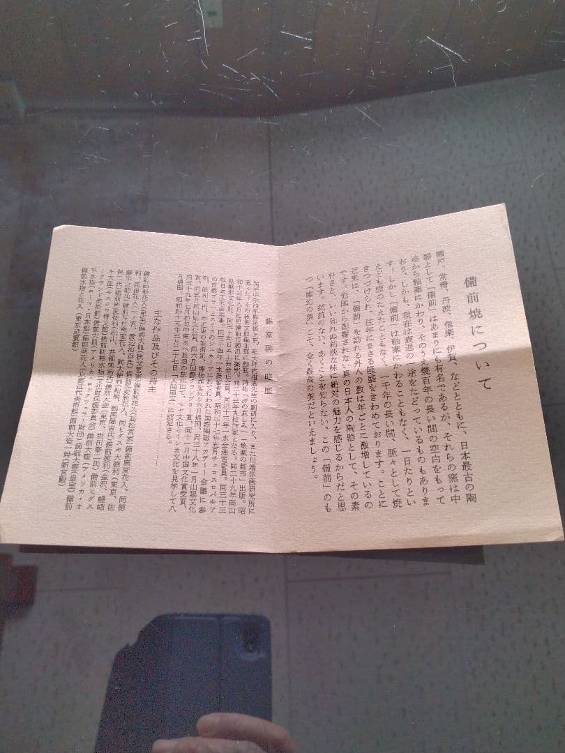 【備前焼 ぐい呑①】人間国宝 藤原 啓 ( 送料無料！)